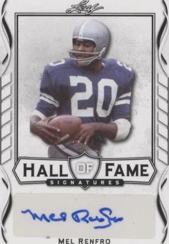 2021 Leaf Signature Mel Renfro #HOF-MR1
