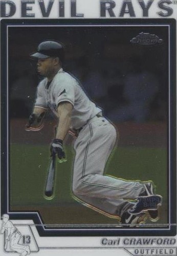 2004 Topps Chrome - Carl Crawford #273