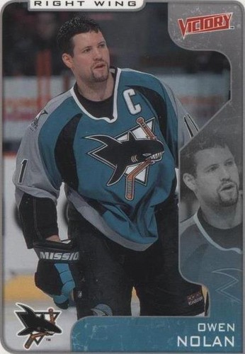 2001-02 Upper Deck Victory - Owen Nolan #292