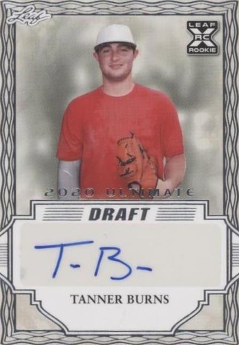 2020 Leaf Ultimate Draft - Tanner Burns #BA-TB1