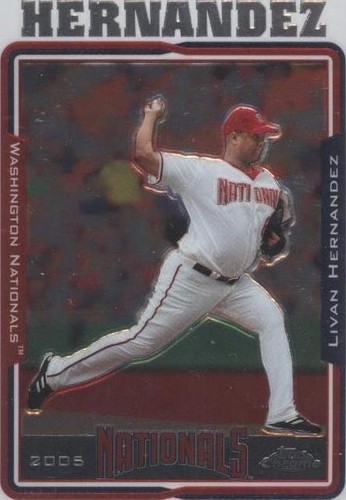 2015 Topps Chrome Update #RSC-24 Livan Hernandez Rookie