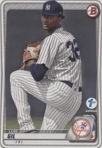 その他 bowman Luis Gil Luis Gil 2022 Bowman Rookie 1st Card RC #72 New York Yankees