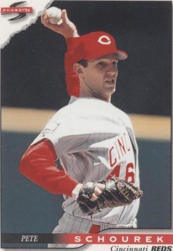 1996 Score - Pete Schourek #190
