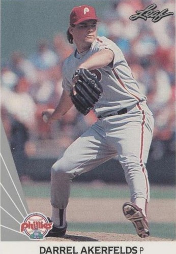 1990 Leaf - Darrel Akerfelds #526