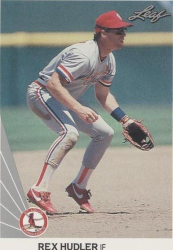 1990 Leaf - Rex Hudler #439