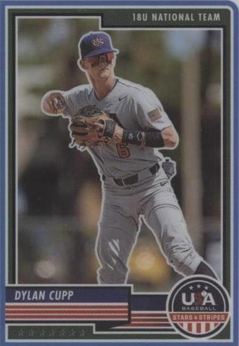2023 Panini USA Baseball Stars & Stripes - Dylan Cupp #44