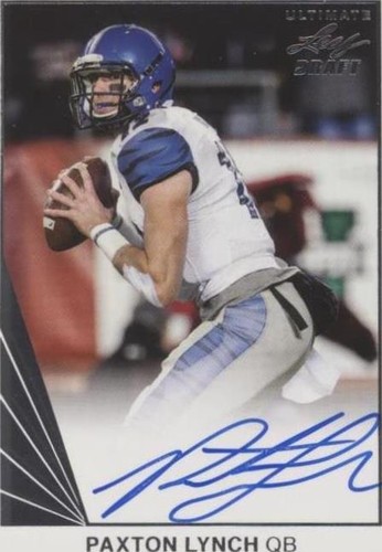 2016 Leaf Ultimate Draft Paxton Lynch #BA-PL1