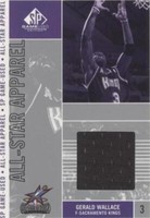 2002-03 SP Game Used Edition - Gerald Wallace #GW-AS