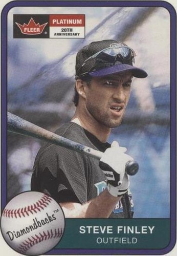 2001 Fleer Platinum - Steve Finley #32