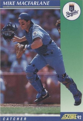 1992 Score - Mike Macfarlane #27