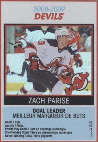 2009-10 O-Pee-Chee - Zach Parise #TC18