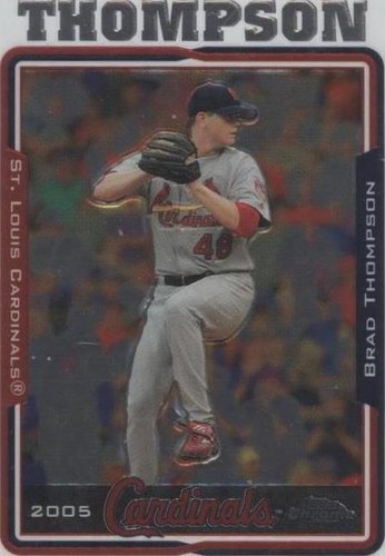 2005 Topps Chrome Update & Highlights - Brad Thompson #UH66
