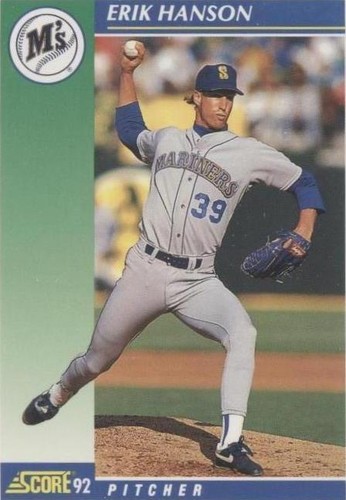 1992 Score - Erik Hanson #8