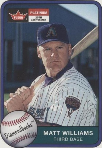 2001 Fleer Platinum - Matt Williams #214