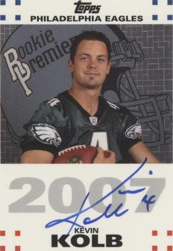 2007 Topps Kevin Kolb #RPA-KK