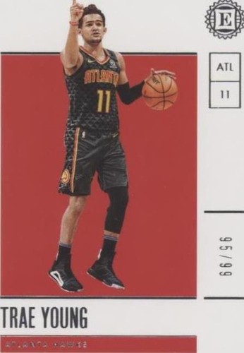 2019-20 Panini Encased - Trae Young #39