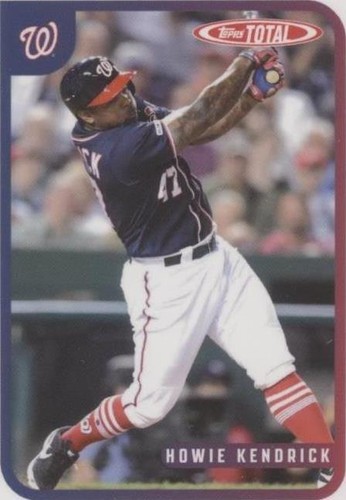 2020 Topps Total - Howie Kendrick #518