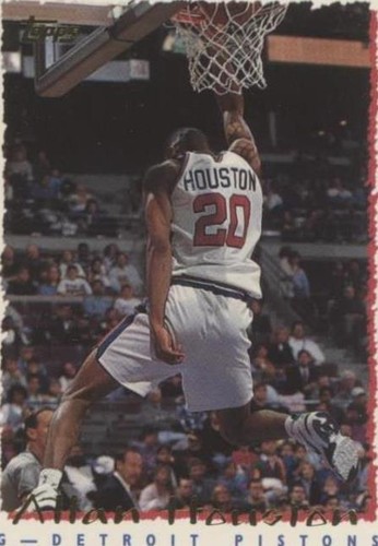 1994-95 Topps - Allan Houston #87