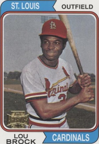 2002 Topps Archives - Lou Brock #109