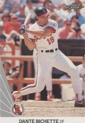 1990 Leaf - Dante Bichette #340