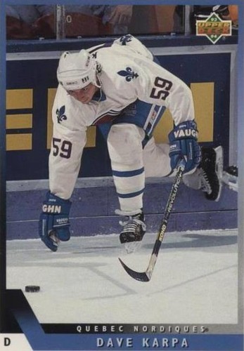 1993-94 Upper Deck - Dave Karpa #375