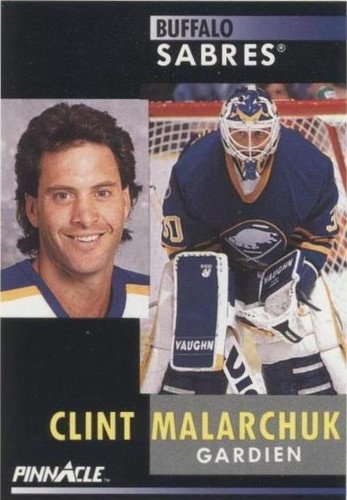 1991-92 Pinnacle French - Clint Malarchuk #103