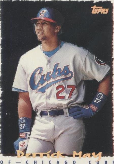 1995 Topps - Derrick May #353