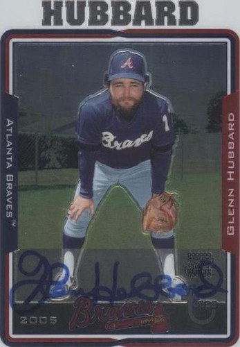 2005 Topps Retired Signature Edition - Glenn Hubbard #TA-GH