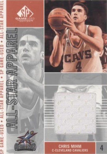 2002-03 SP Game Used Edition - Chris Mihm #CM-AS