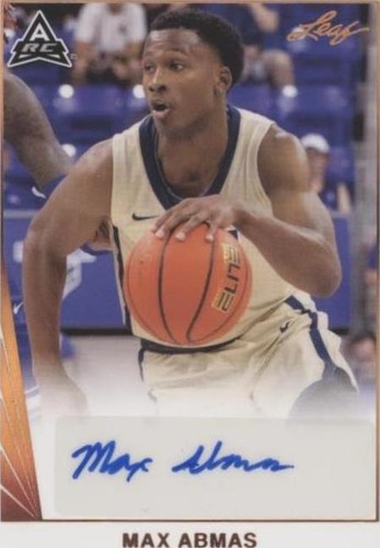 2021-22 Leaf Memories - Max Abmas #BA-MA2