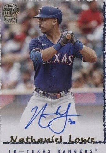 2024 Topps Archives - Nate Lowe #95FF-NLO