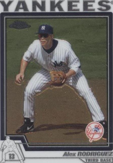 2004 Topps Chrome Traded & Rookies - Alex Rodriguez #T50