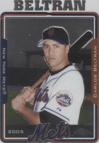 2005 Topps Chrome - Carlos Beltran #287