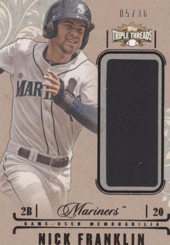 2014 Topps Triple Threads - Nick Franklin #UJR-NF
