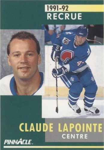 1991-92 Pinnacle French - Claude Lapointe #313