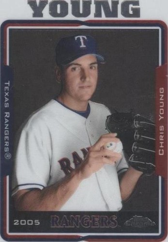 2005 Topps Chrome Update & Highlights - Chris Young #UH57