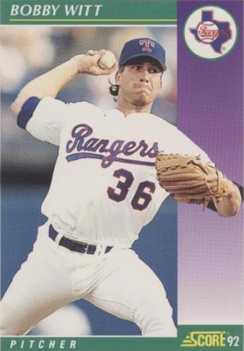 1992 Score - Bobby Witt #381