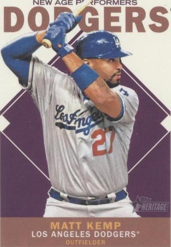 2013 Topps Heritage - Matt Kemp #NAP-MK