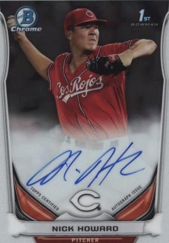 2014 Bowman Draft - Nick Howard #BCA-NH