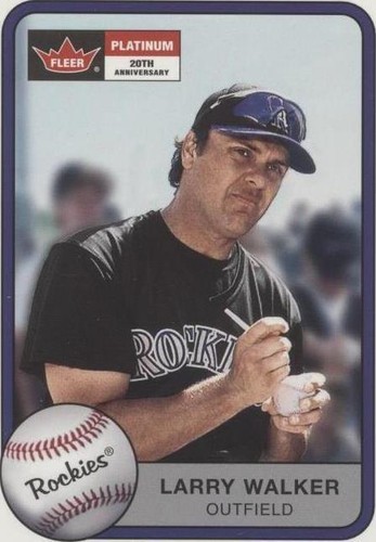 2001 Fleer Platinum - Larry Walker #190