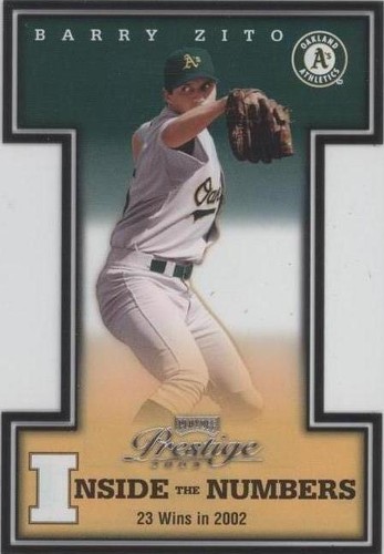 2003 Playoff Prestige - Barry Zito #IN-10