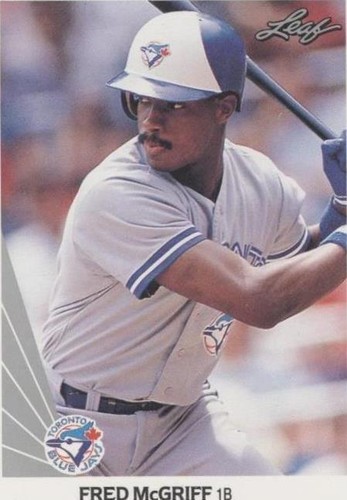 1990 Leaf - Fred McGriff #132