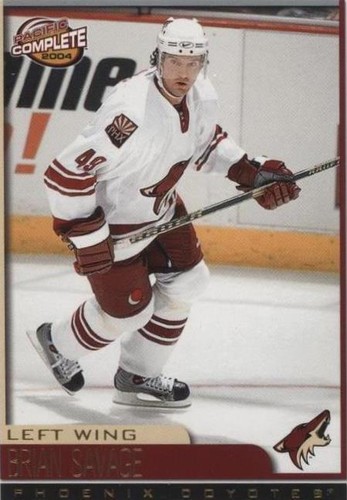 2003-04 Pacific Complete - Brian Savage #95