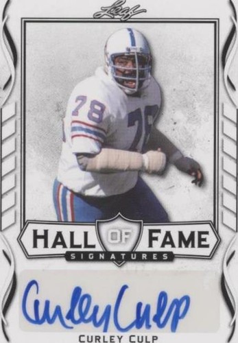 2021 Leaf Signature Curley Culp #HOF-CC1