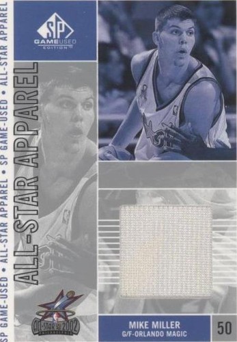 2002-03 SP Game Used Edition - Mike Miller #MM-AS