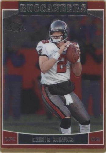 2006 Topps Chrome Chris Simms #19