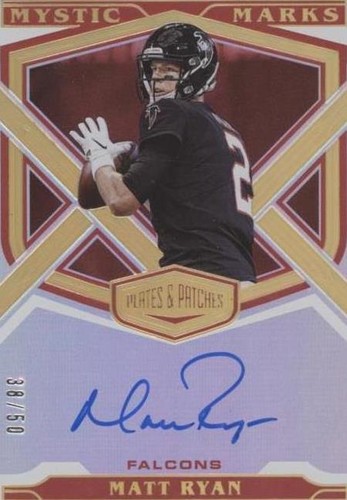 2020 Panini Plates & Patches Matt Ryan #MY-MR