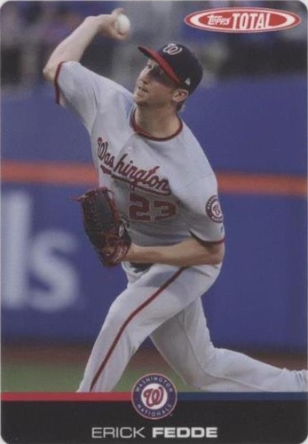2019 Topps Total - Erick Fedde #328