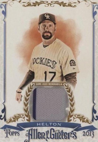 2013 Topps Allen & Ginter's - Todd Helton #AGFR-TH
