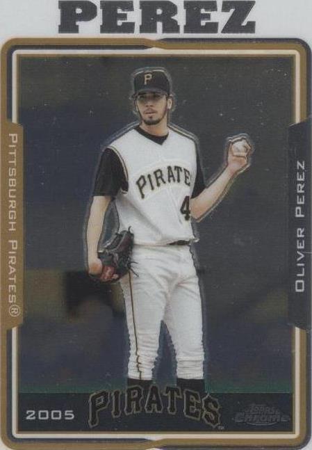 Topps Chrome 2005 - Oliver Pérez #177